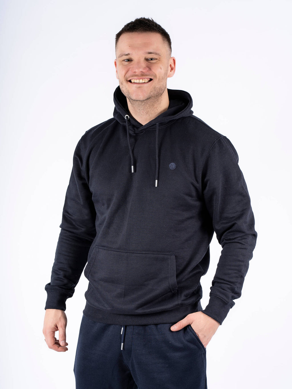 Men Hoodie Dark Navy